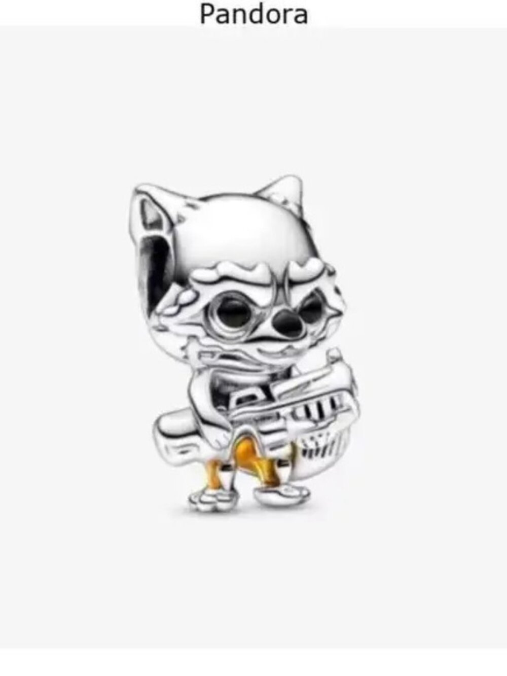 Pandora Marvel Guardians of the Galaxy Rocket Raccoon Charm